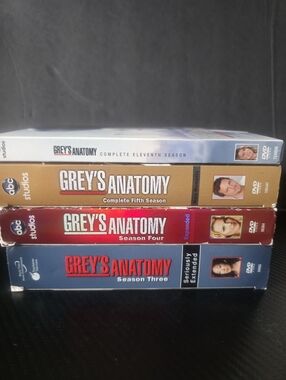 Grey's Anatomy DVD Box Sets, Seasons 3,4,5 and 11